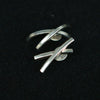 WERKSTATT MUNCHEN 925 Silver Hug Series Rings/Earrings German Highly Handcrafted WM-M4546-0 Earrings (M1727)